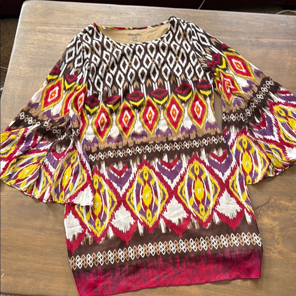 Wrangler Multicolor Patterned Dress